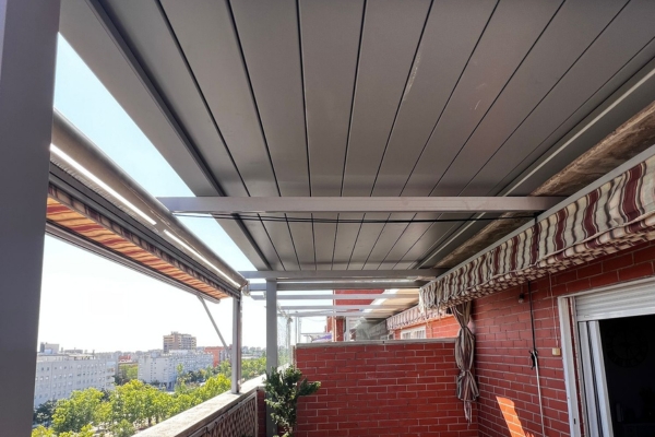 Por qué cubrir una terraza exterior