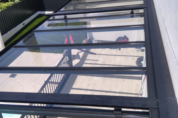Techo de Cristal para Terraza